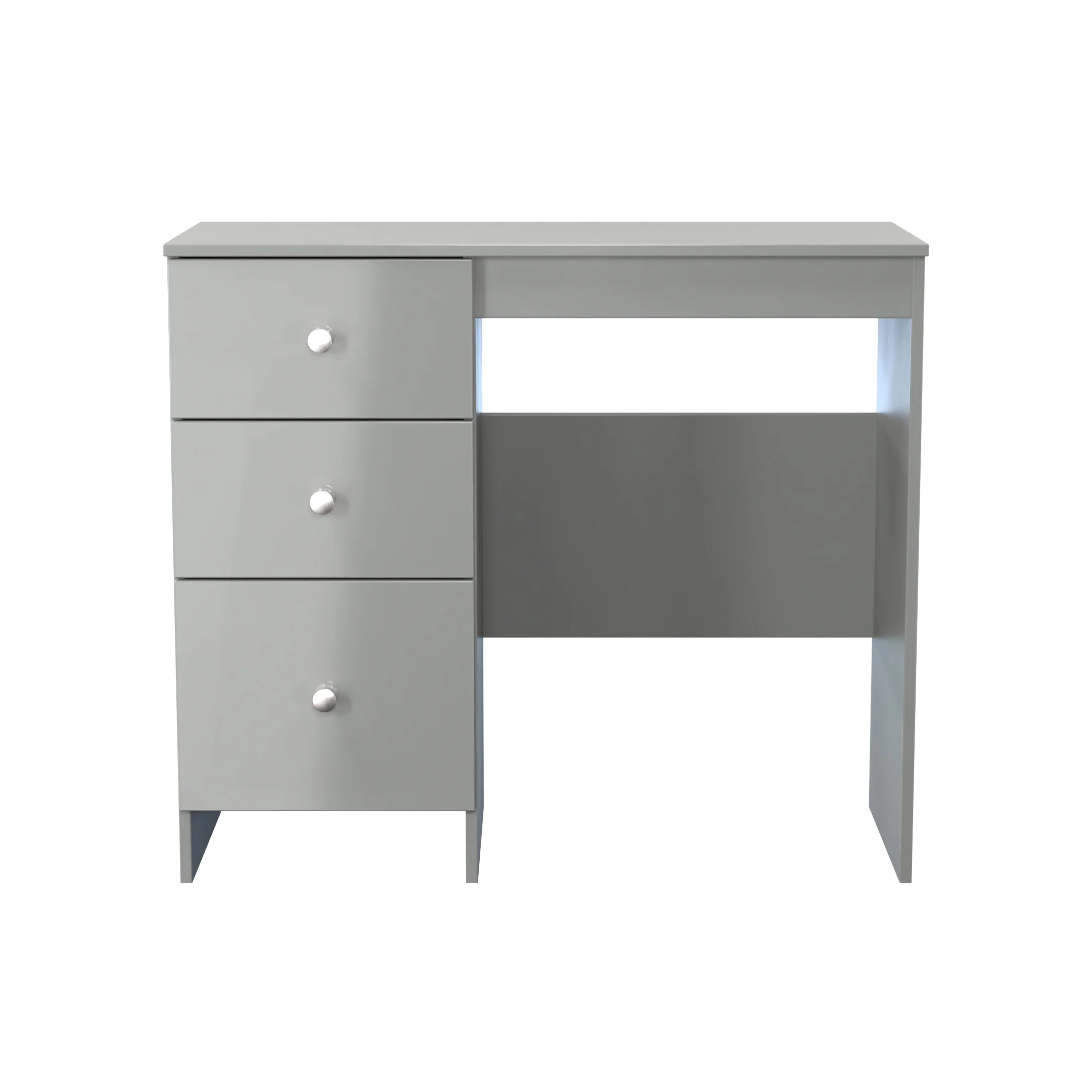 Yarmouth Vanity in Uniform Grey & Dusk Grey - Ready Assembled - Image 2