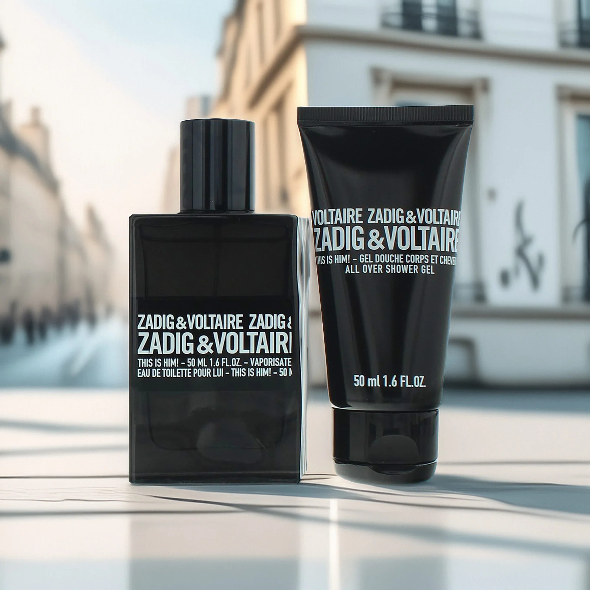 Zadig & Voltaire This Is Him! 2 Piece Gift Set: Eau de Toilette 50ml - Shower Gel 50ml - Image 2
