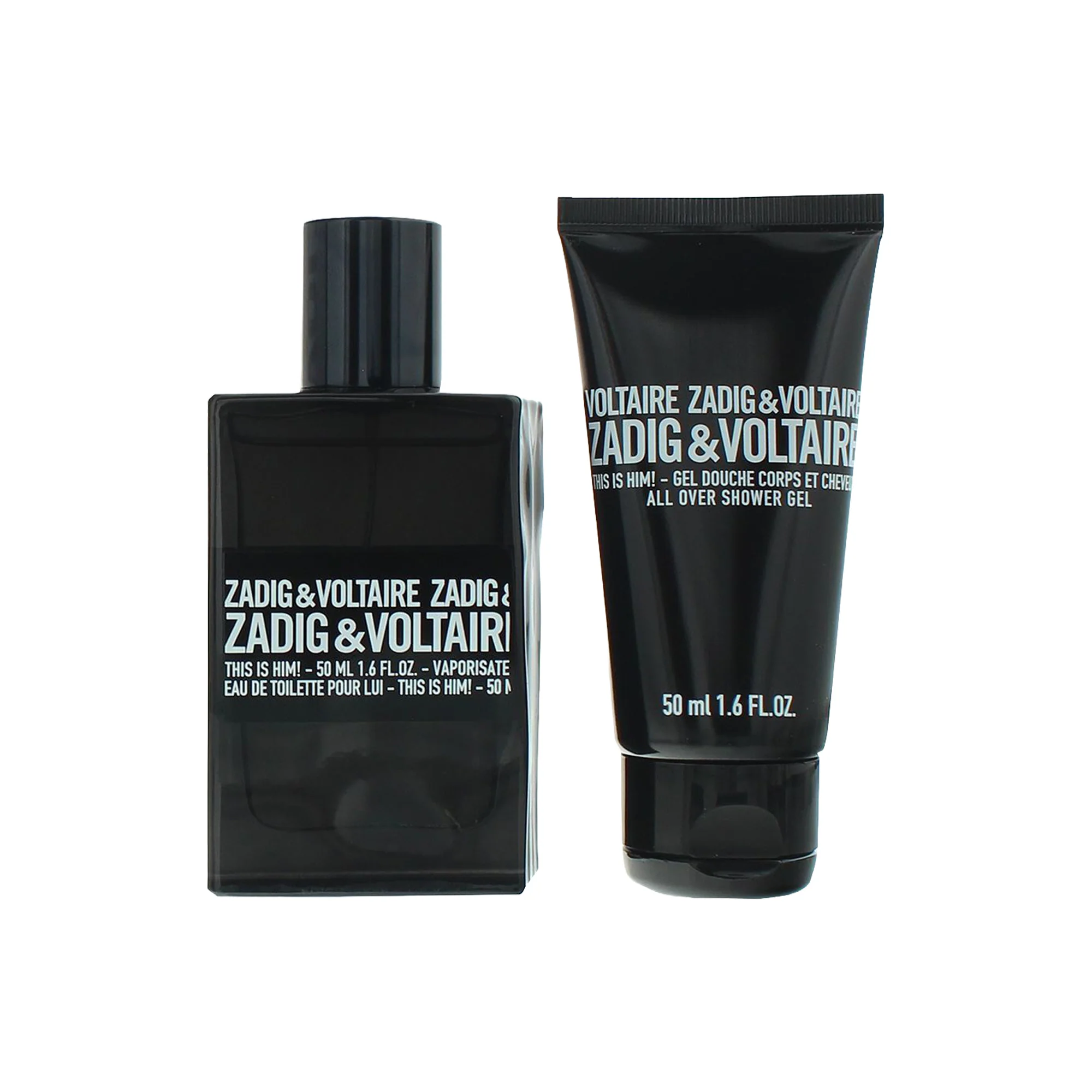 Zadig & Voltaire This Is Him! 2 Piece Gift Set: Eau de Toilette 50ml - Shower Gel 50ml - Image 4